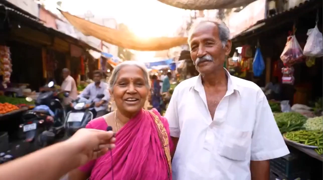 Indian happy couple