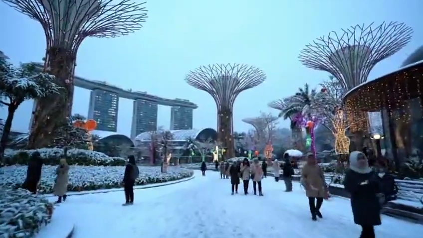 Snowed in Singapore