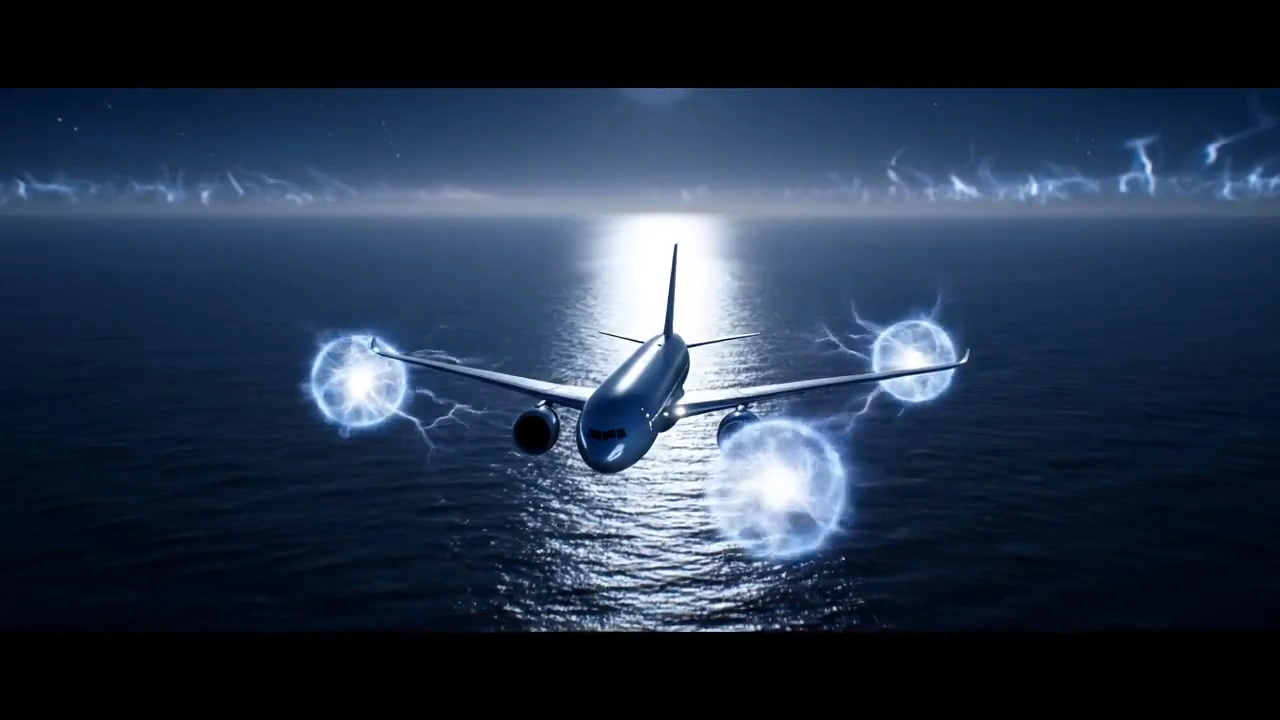 Boeing 777 cruises quietly